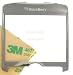 OEM Original RIM Blackberry Curve 8300 8310 8320 LCD Plastic Screen Lens for Tatinum and Silver Faceplate Face Plate Front Cover Case Replacement Repair Part AT&T T-Mobile GSM Phones