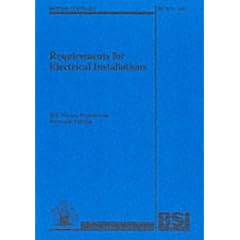BS 7671 2001: Requirements for Electrical Installations (British Standard)