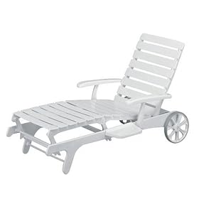 Kettler Tiffany Lounger - White by KETTLER