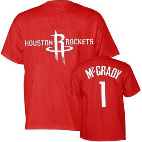 Tracy McGrady Houston Rockets Jersey Name and Number T-shirt