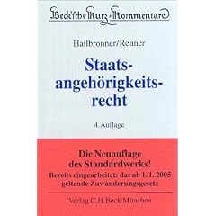 Staatsangeh�rigkeitsrecht (StAngR)