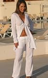 UjENA Drawstring Gauze Pants