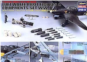 Cover image : 1/48 ドイツ空軍 パイロット & 装備品セット W.W.II #X48-9