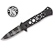 Extreme OPS, Tiger Camo Blade, Black G10 Handle, Plain