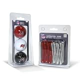 NFL Tampa Bay Buccaneers 3 Pack Golf Balls (50 Pack Team Tees)