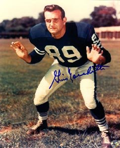 Gino Marchetti Signed Baltimore Colts 8x10 Photo