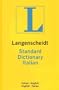 Langenscheidt Standard Dictionary Italian: Italian-English/English-Italian (Langenscheidt Standard Dictionaries)