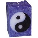 Yin Yang Candle 3 1/2 X 4 1/2