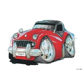 TRIUMPH TR3 KOOLART IMAGE CERAMIC MUG 1301