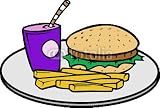 Wallmonkeys Peel and Stick Wall Decals - Junk Food - 24