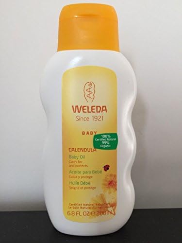 New Weleda Calendula Baby Oil 200ml/6.8oz