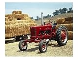1956 International Harvester Farmall 300 Art Photographic Poster Print, 16x12