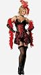 Dance Hall Darlin Sexy Women's Costume Adult Halloween Outfit - Size XS, Dress Size 0-2