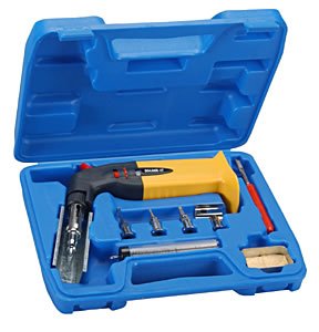 Solder-It Butane Torch & Soldering Iron Kit w/ Case w/Extra Tips On Sale