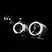 SPPC Black Projector Headlights Assembly Set Halo W/O CCFL Bar for Scion xB - (Pair) Driver Left and Passenger Right Side Replacement Headlamp