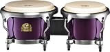 Pearl PBF300DX 8 and 9 Fiberglass Bongos, Solid Black