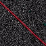16 &acute; Red Cord Necklace - Sterling Silver Jewelry - B0000DGL3B