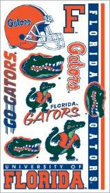 NEW Florida Gators Temporary Tattoos Easily Removed With Household Rubbing Alcohol Or Baby Oil
