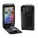 MaryCom PREMIUM QUALIT�T Leder Handytasche schwarz f�r HTC Sensation und Sensation XE Smartphone + gratis Displayschutzfolie / LTS SENS