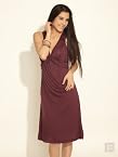 Chic Long Dress-Red-