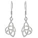 Sterling Silver Celtic Knot Dangle Earrings