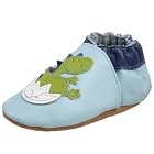 Robeez Infant/Toddler Hatching Dino Soft Sole Crib Shoe