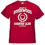 Bushwood Country Club T-Shirt :: From the Movie Caddy Shack (Red) #6