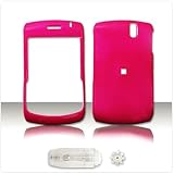 yooZoo Solid Hard Plastic Shell Case for RIM BlackBerry Curve 8300 series 8300 / 8310 / 8320 SmartPhone Cellphones Sunset Pink