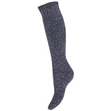 Womens/Ladies Wool Blend Thermal Winter Wellington/Welly Boot Socks (1 Pair)