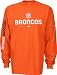 Denver Broncos Orange 2007 Sideline Wingman Long Sleeve T-Shirt