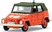 German Federal Army Volkswagen 181 Kureirwagen Airfield Fire Chief with hardtop Up
