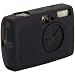 Delkin Snug-It, Silicone Digital Camera Skin for the Nikon Coolpix L10, Black, with Neck & Wrist Straps