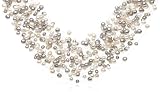 Grey and White Dyed Freshwater Cultured Pearl 