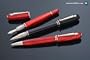 Dunhill Sidecar Mini Black Resin Palladium Plated Ballpoint Pen NUZ2003