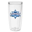 Bar Mitzvah Star of David 16 oz Insulated Beverage Tumbler, Clear