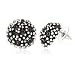 Ladies Silver Amethyst Charm Stud Earrings Jewellery