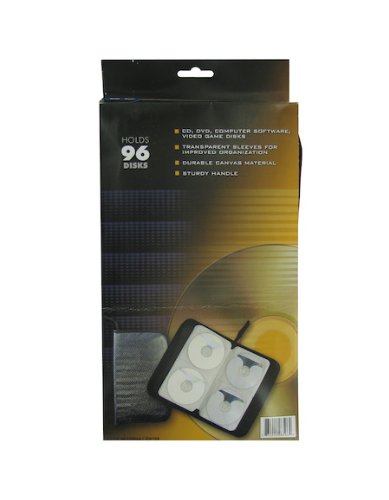 96Pc Cd/Dvd/Video Game Disks In Transparent Sleeves ( Case Of 40 )