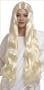 Halloween WIgs Extra Long Costume Wig Blonde