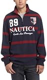 Nautica Mens Heavy Jsy Rugby Top