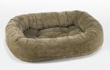 Bowser Donut Bed- Truffle Microvelvet- Small