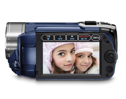 Cheap Canon FS100 Flash Memory Camcorder with 48x Optical Zoom (Blue)