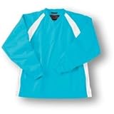 New! Sun Mountain Rainflex Long-Sleeve V-Neck Pullover - Sky Blue/White, XX-Large