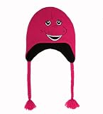 Barney The Dinosaur Face Cartoon Adult Peruvian Laplander Hat