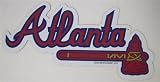 Atlanta Braves Team Name Atlanta MLB Car Magnet
