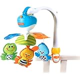 Tiny Love Take Along Mobile, Animal Friends, Blue