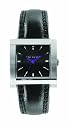 Ted Baker TE2002 Ladies black leather strap watch