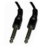 Klinkenkabel 6,35mm Stecker > Stecker 5 Meter Audiokabel * profitec® VK 5G LG7