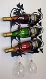 Wall Mount Grapevine Wine Rack