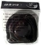 CD AND DVD DISC STORAGE SEMI CIRCLE HOLDS 12 BLACK PROTECT CD FROM SCRATCHING DUST PROOF STORAGE ENVIRONMENT MADE FROM PP SHEETING