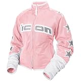 Icon Womens Hooligan 54 Motorcycle Jacket Blush Medium